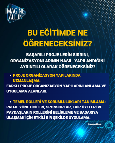 Eğitim:KAOSA SON VER! DOĞRU PROJE ORGANİZASYONUYLA BAŞARIYI YAKALA.