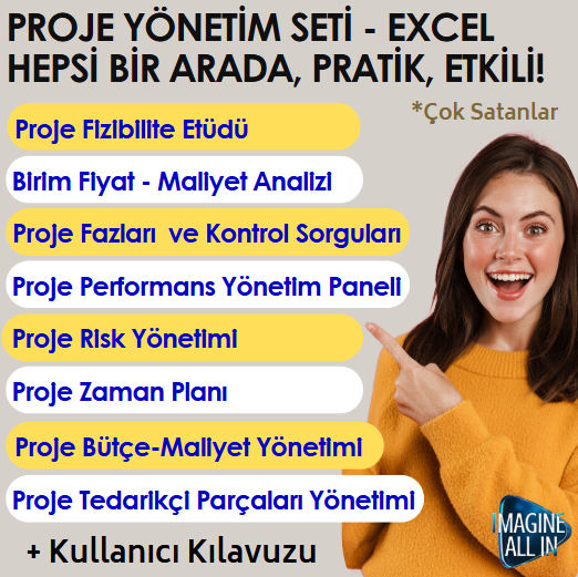 PROJE YÖNETİM SETİ - HEPSİBİR ARADA, PRATİK, ETKİLİ!